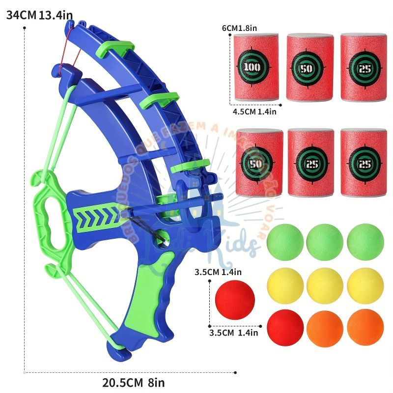 Brinquedo Educativo de Tiro ao Alvo com Bolas Macias